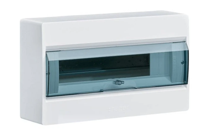 Щит накладний Hager VD112TD Cosmos 1 х 8 White