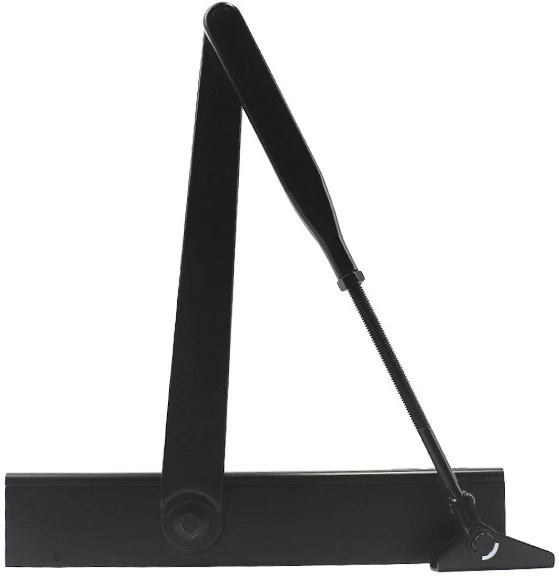 Доводчик дверний Cisa C1610.03.0.90 Professional Plus2 BC STD до 80 кг FIRE чорний (37912) фото 4