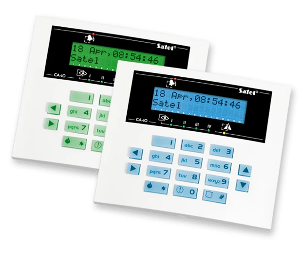 Провідна світлодіодна клавіатура Satel СА-10 КLCD-S