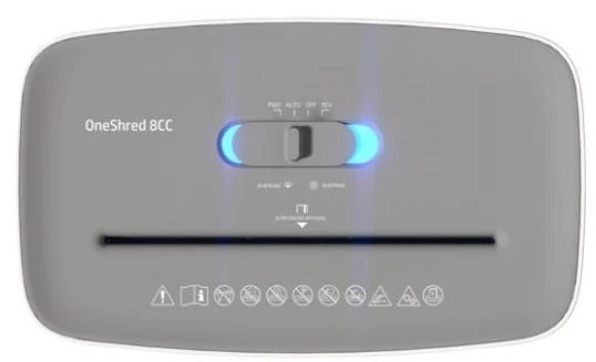 Знищувач документів HP OneShred 8CC (2826) (873628) фото 2