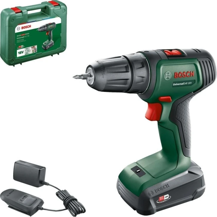 Шурупокрут-дриль Bosch UniversalDrill 18V Green (0.603.9D4.001)