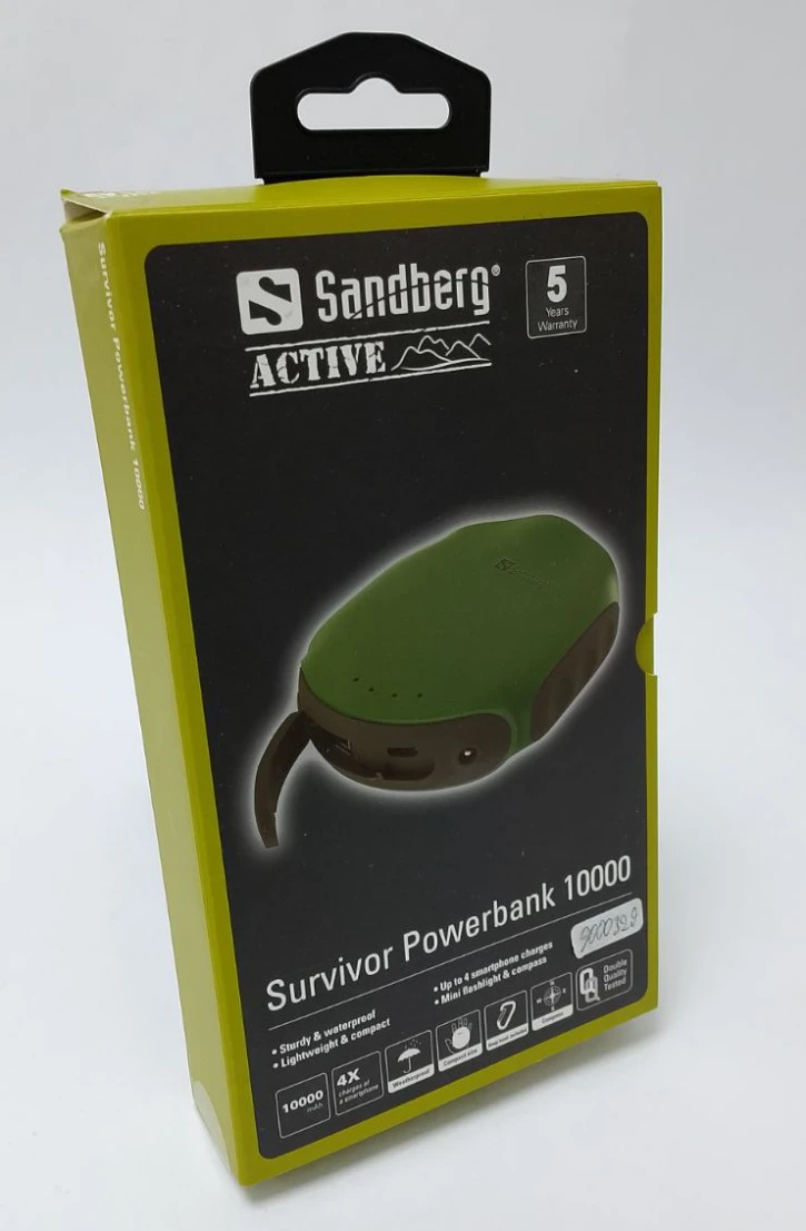(Уцінка) УМБ Sandberg Survivor Powerbank 10000mAh (420-60) фото 2