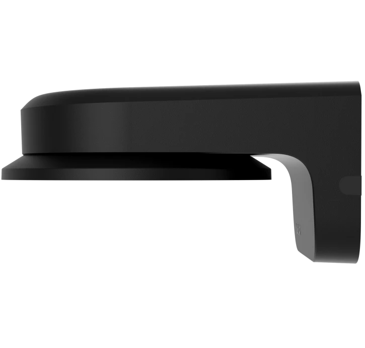 Настінний кронштейн 174 мм для дротової IP-камери відеоспостереження. Має адаптер для камери з моторизованим варіофокальним обʼєктивом Ajax MountCam A2 Black (147754.371.BL1) фото 2