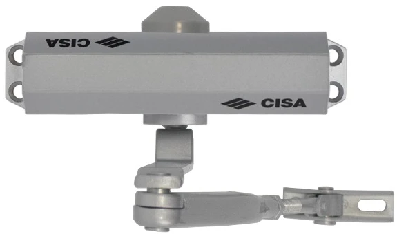 Доводчик дверной Cisa 60460/60470.03.0.97 STD до 80 кг серый (36492) фото 2