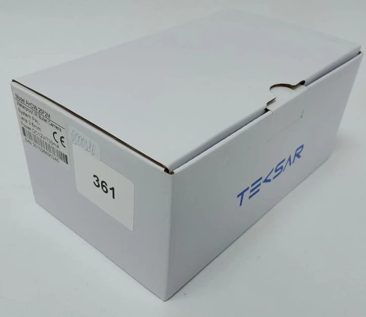 (Уценка) AHD-видеокамера цилиндрическая Tecsar AHDW-25F2M White фото 2