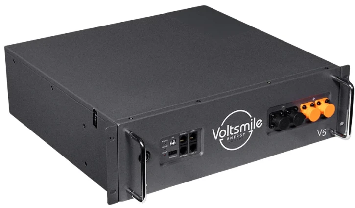Акумуляторна батарея Voltsmile V5 монтаж в стійку 19" LiFePO4 48V 2400Wh (44-00124) фото 2