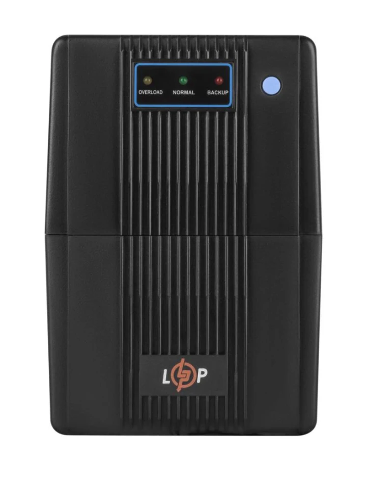 ДБЖ LogicPower LP U650VA-P (390Вт) Black (2436) фото 3