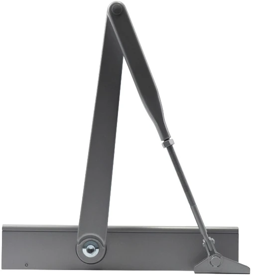 Доводчик дверний Cisa C1610.05.0.97 Professional Plus2 BC STD до 120 кг FIRE сірий (37921) фото 4