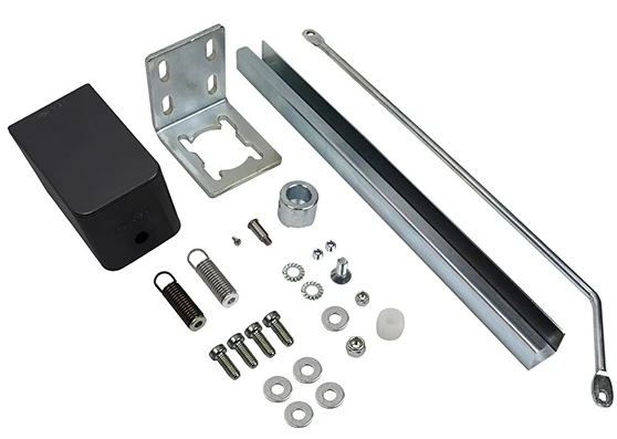 Доводчик для калитки Cisa C1310.11.2 пружинный до 55 кг правый черный (41368) фото 14