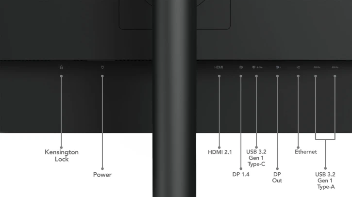 Монітор Lenovo T24mv-30 23,8" Black (63D7UAT3UA) фото 5