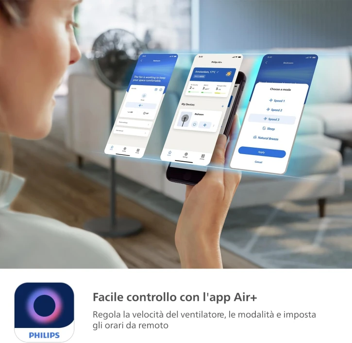 Вентилятор Philips CX3550/01 фото 13