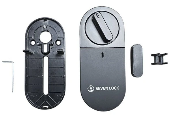 Умный электромоторный замок SEVEN LOCK SL-7772BM Black (SL7772BM) фото 3