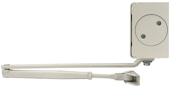 Доводчик дверний Cisa C1510.03.0.45 Professional Plus2 STD до 80 кг FIRE білий (37902) фото 3