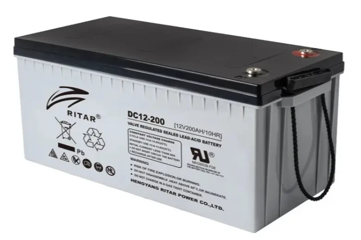 Акумуляторна батарея Ritar CARBON DC12-200C Black