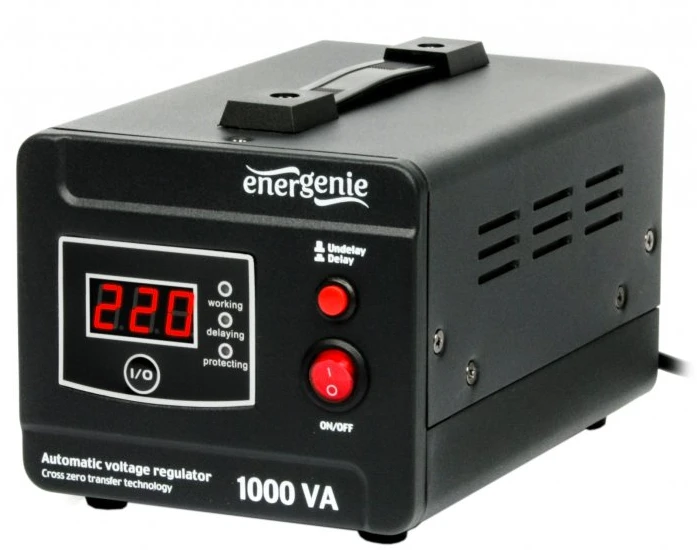 Стабилизатор напряжения EnerGenie EG-AVR-D1000-01