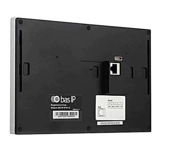 IP видеодомофон Bas-IP AP-07L White фото 3
