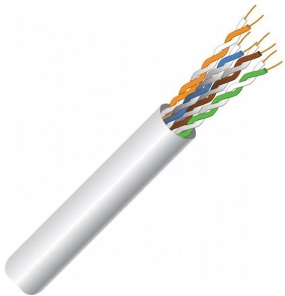 Кабель вита пара FinMark UTP CAT5e 4P 24AWG, 305 м, 4x2x0,51, Мідь, In (049449)