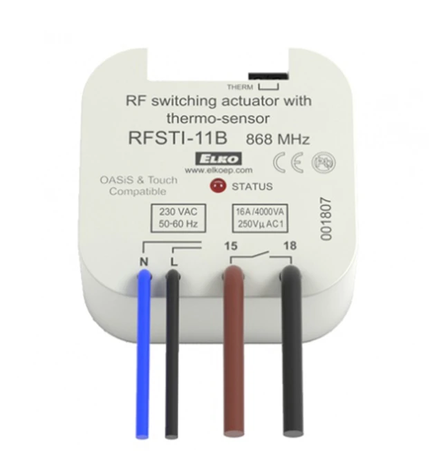 Модуль управления отоплением iNELS RFSTI-11B