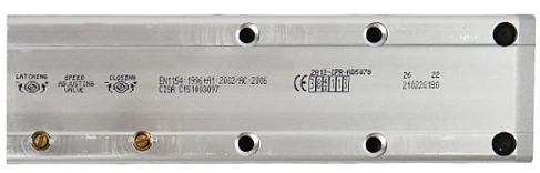 Доводчик дверний Cisa C1511.03.0.97 Professional Plus2 STD HO з фіксацією до 80 кг сірий (37909) фото 5