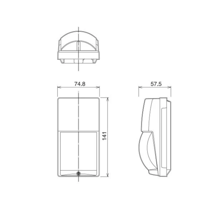 Датчик руху вуличний Optex LX-802N фото 3