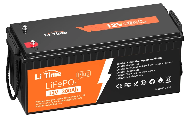 Акумулятор Li Time LiFePO4 LT12V200 (LT12V200)