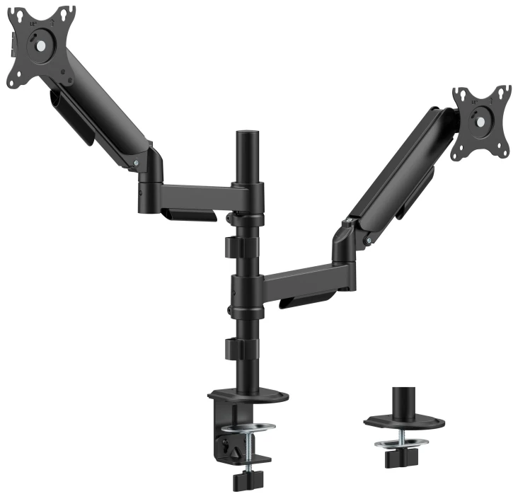 Кронштейн для 2 моніторів Gembird MA-DA2P-02 17"- 32" фото 3