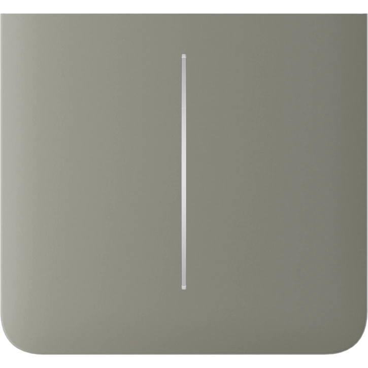 Бічна кнопка для двоклавішного вимикача Ajax SideButton (2-gang) vertical Olive (83440.143.OL) фото 2