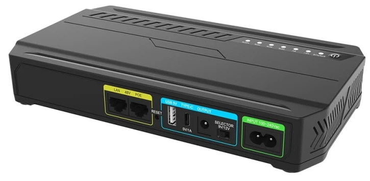 ДБЖ для роутера TriniX TRX-MUPS-1848 Type-C (24000mAh LiFePo4)