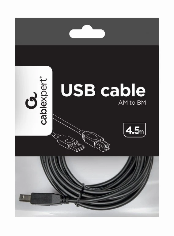 Кабель Cablexpert AM / BM 4.5 м (CCP-USB2-AMBM-15) фото 3