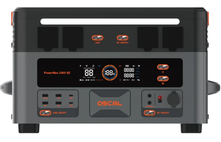 Зарядна станція OSCAL PowerMax 2400 SE