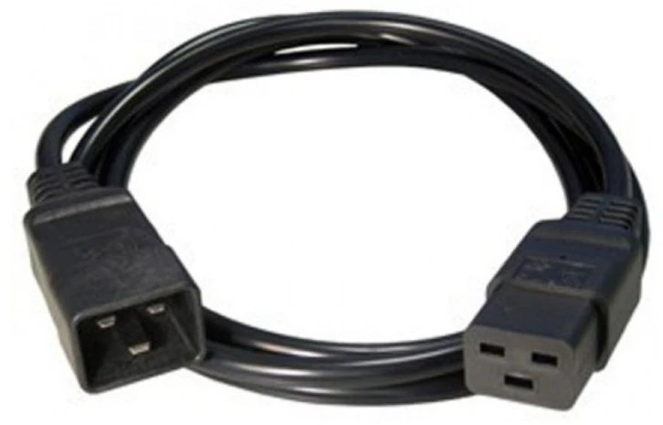 Кабель живлення Cablexpert PC-189-C19 IEC C19 - С20, 1.5 м фото 2