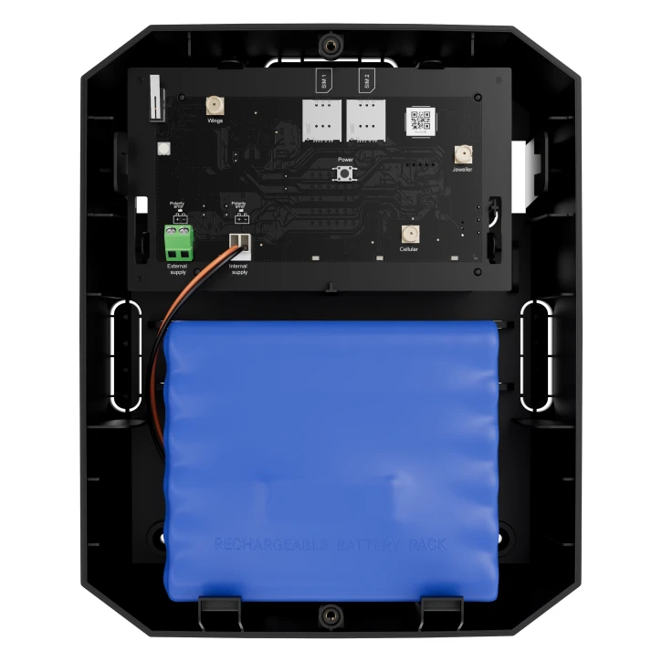 Комплект із 36 перезарядних батарей LiFePO4 для встановлення в Hub BP Jeweller Ajax Internal battery RB (6,4V/36Ah) (121874.313.NC)