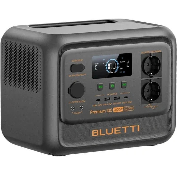Зарядная станция Bluetti Premium 100 V2 1000Wh 277000mAh 2000W (PB931460) фото 2