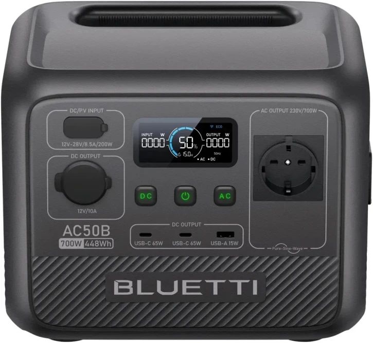 Зарядная станция Bluetti AC50B 448Wh 700W (PB931484) фото 3