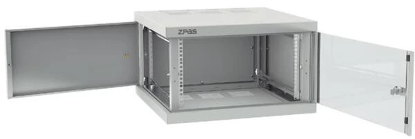 Шафа настінна ZPAS 15U 19" Z-BOX 600x600 мм (W-ZBOX6060-15S-011) фото 2
