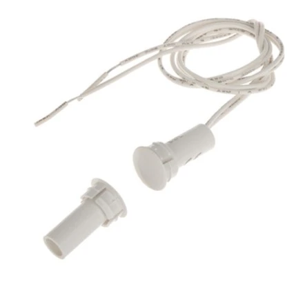 Магнитоконтактный извещатель открытия Satel B-2FL White фото 2