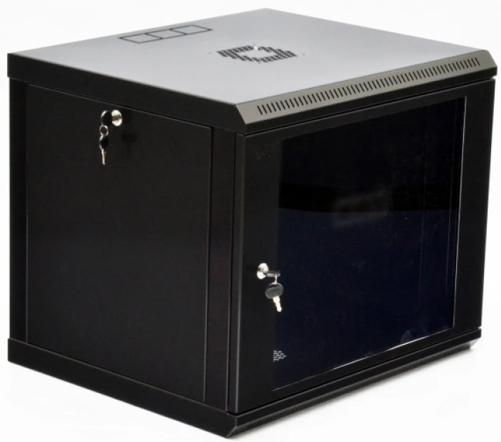 Шафа настінна CMS 9U Black (UA-MGSWL95B)