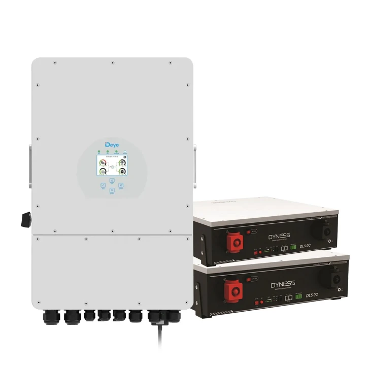 Система зберігання енергії Deye SUN-10K-SG02LP1-EU-AM3-2DY10.24K-LFP-W 10000W 10.24kWh 2BAT LiFePO4 6000 циклів (SUN-10K-SG02LP1-EU-AM3-2D)