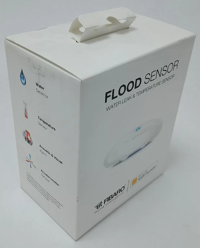 (Уценка) Датчик протечки Fibaro Flood Sensor для Apple HomeKit - FGBHFS-101 фото 2