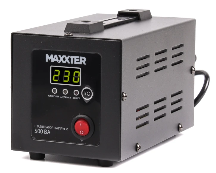 Стабілізатор напруги Maxxter MX-AVR-E500-01