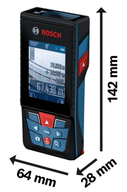 Далекомір лазерний Bosch GLM 150-27 C Blue (0.601.072.Z00) фото 2