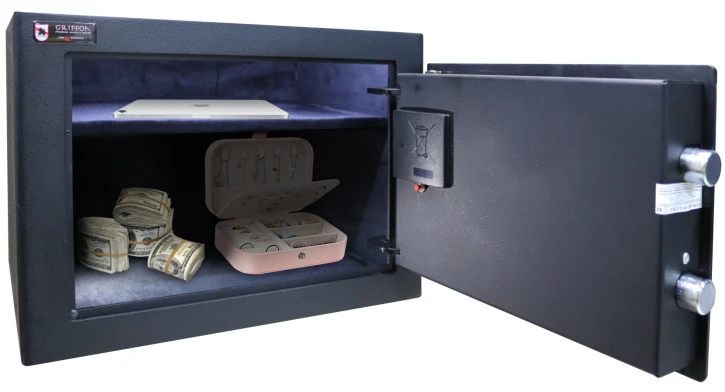 Сейф мебельный Griffon M.30.Fingerprint BLACK (M.30.FP BLACK) фото 7