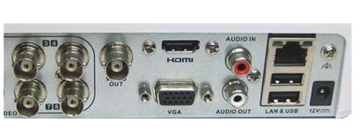 Аналоговый видеорегистратор Hikvision Turbo HD + AHD DS-7104HQHI-F1/N фото 4