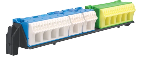 Утримувач з клемами Hager VZ464 Volta РЕ/N Black