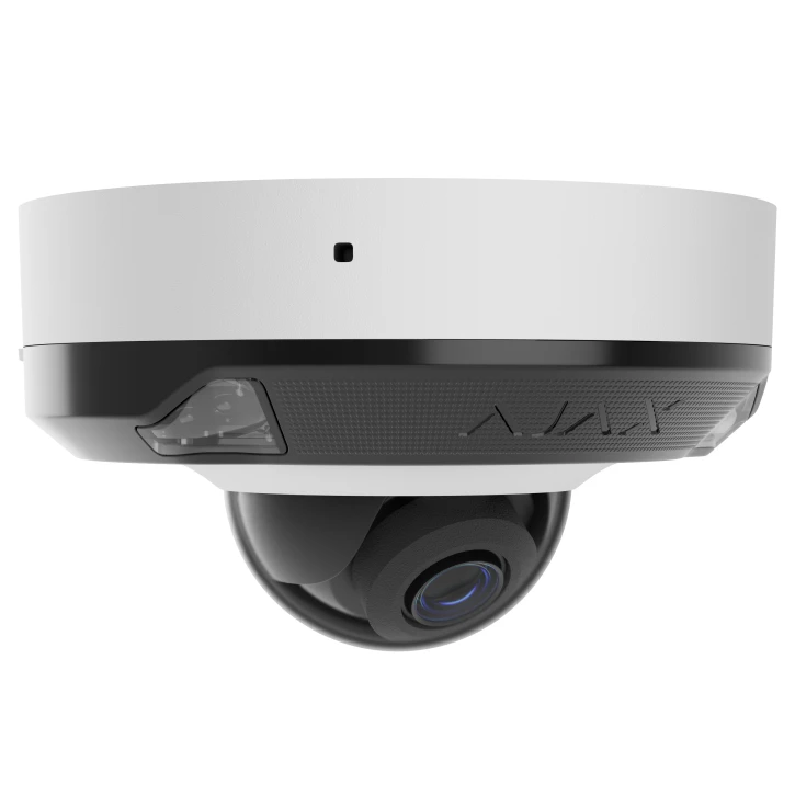 Проводная охранная IP-камера Ajax DomeCam Mini HL (5 Mp/2,8 mm) White (126269.214.WH1) фото 4