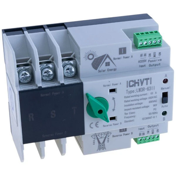 Автомат введення резерву CHYT LW3R-63II