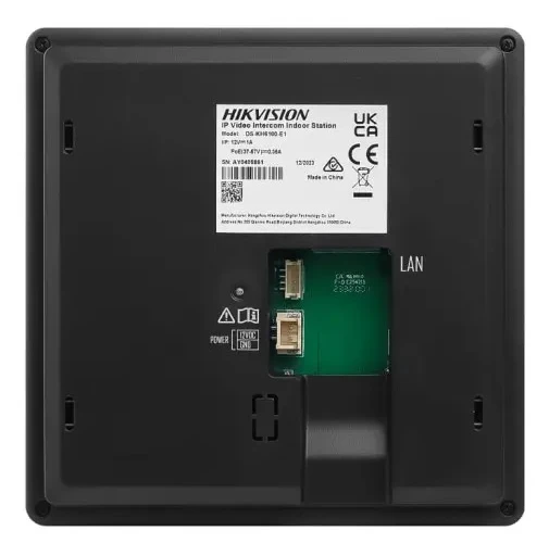 Відеодомофон Hikvision DS-KH6100-E1 Black фото 3