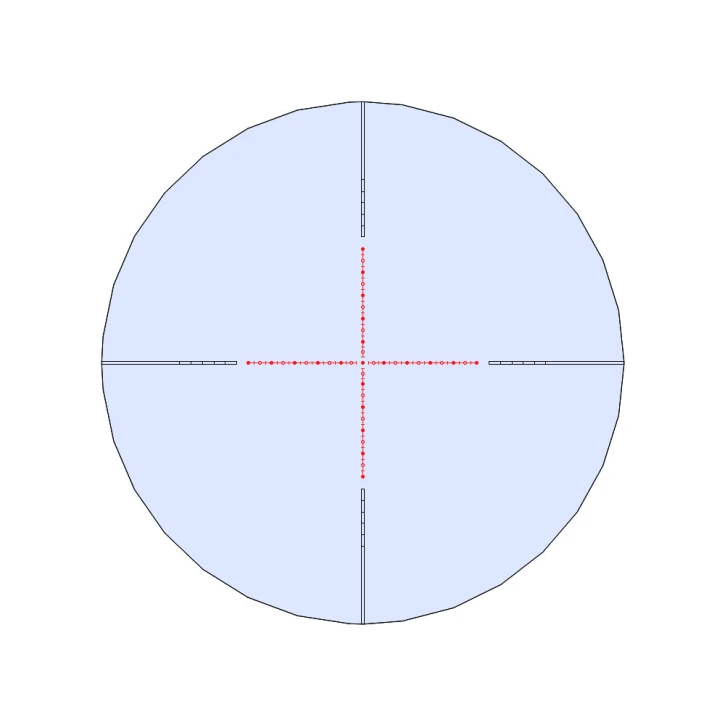 Оптичний приціл Konus DIABLO 6-24x50 1/2 MIL-DOT IR (7173) фото 6