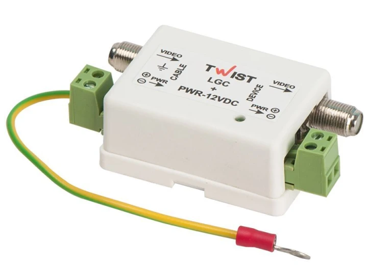 Пристрій захисту аналогових камер Twist LGC + PWR-12VDC фото 2
