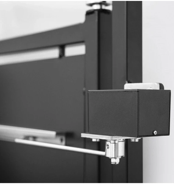 Доводчик для калитки Cisa C1310.11.2 пружинный до 55 кг правый черный (41368) фото 9